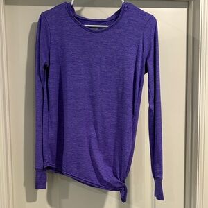 Avia Violet Heather Long Sleeve Top